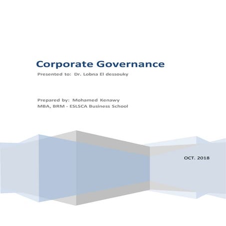 Corporate Governance