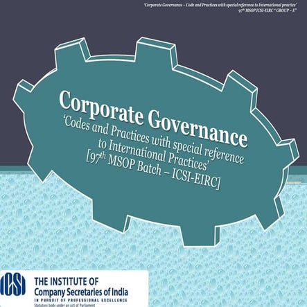 Corporate governance