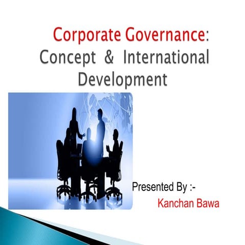 Corporate governance