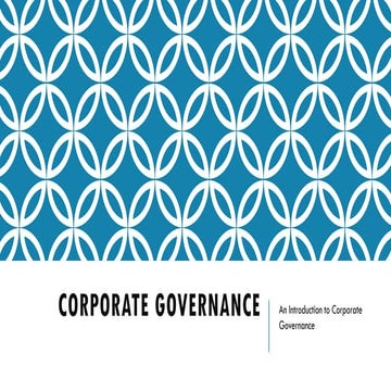 Understanding Corporate Governance in Malawi