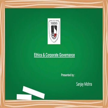 Corporate governance