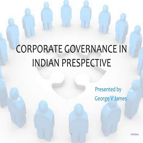 Corporate Governance In Indian Prespective