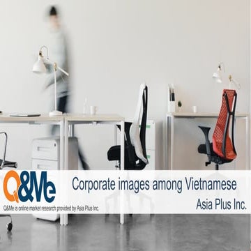 Corporate image among Vietnamese