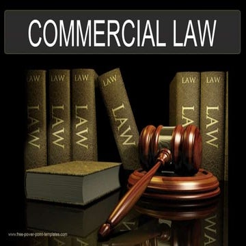 Commercial law