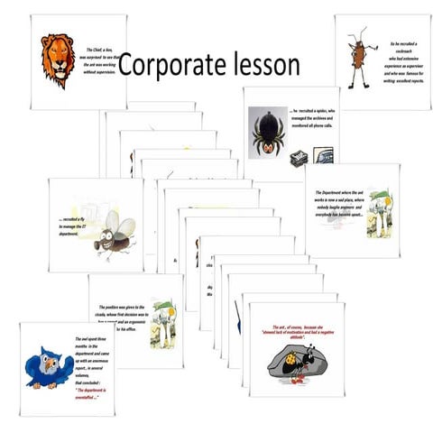 Corporate lesson