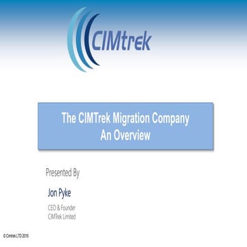 Why migrate from ibm cognos planning to tm1 ? | PDF