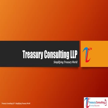 Corporate Presentation - Treasury Consulting LLP 