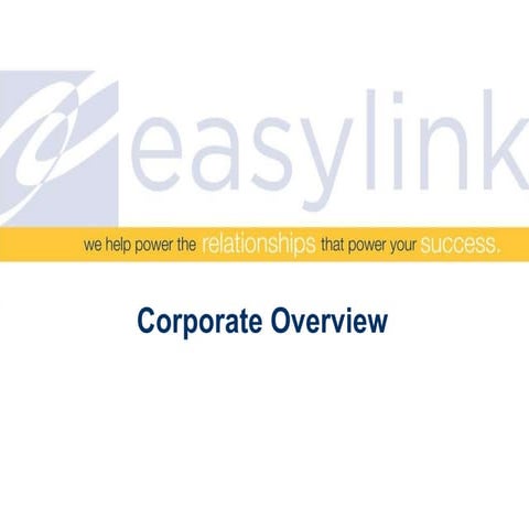 Corporate presentation emea slideshare