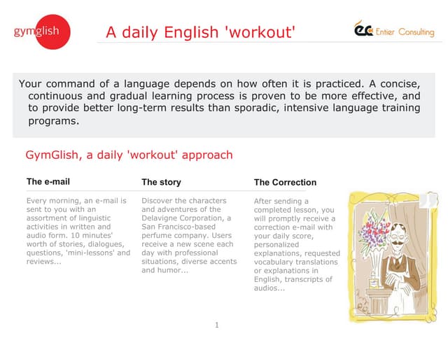 Corporate Presentation Gym Glish