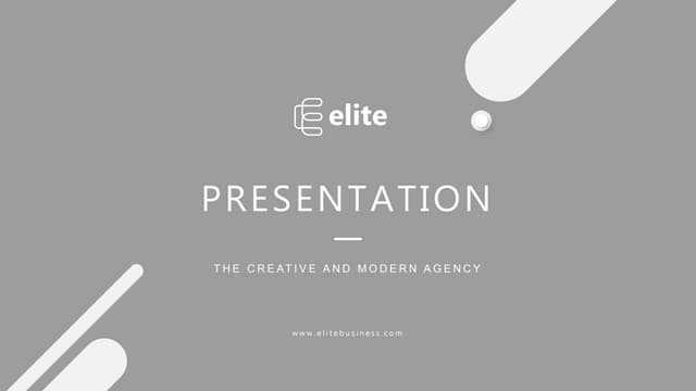 Corporate Business Presentation Template