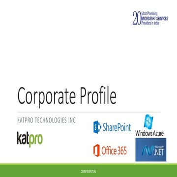 Katpro Technologies | SharePoint Consulting Services 