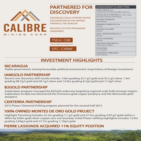 Corporate Profile September 2015