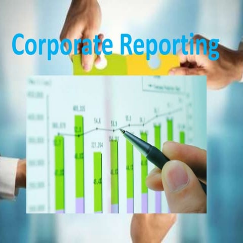 Corporate reporting PPT  made by sanju lehri