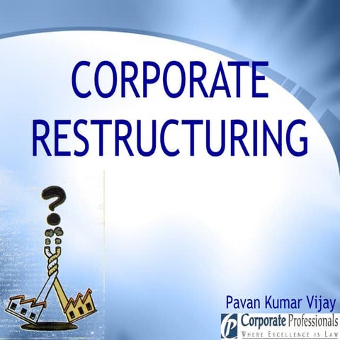 Corporate Restructuring