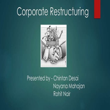 Corporate restructuring strategic management