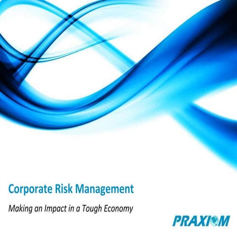 Corporate risk management