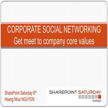 Corporate social network get meet_core_value