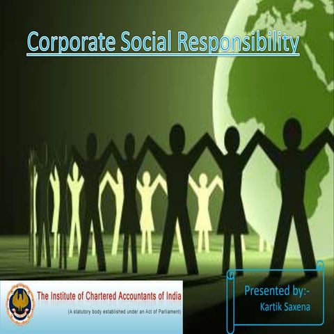 Corporate social responsbility