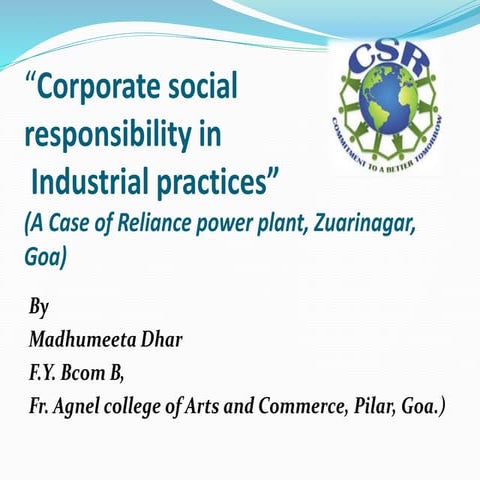Corporate social responsibility  (2)