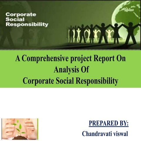 Corporate social responsibility | PPTX