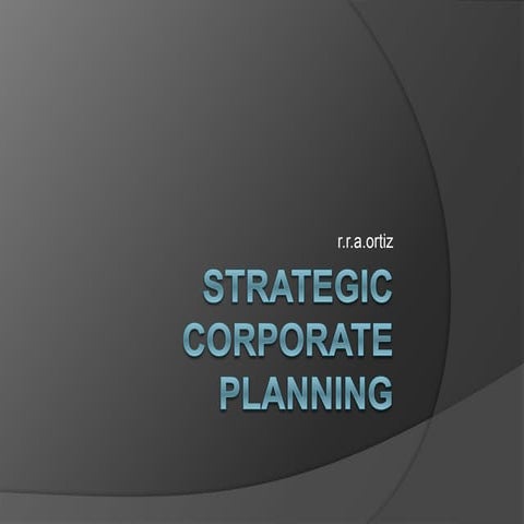 Corporate strategic management direction