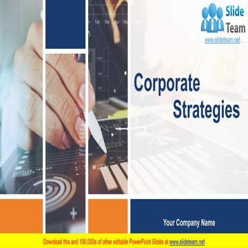 Corporate Strategies PowerPoint Presentation Slides