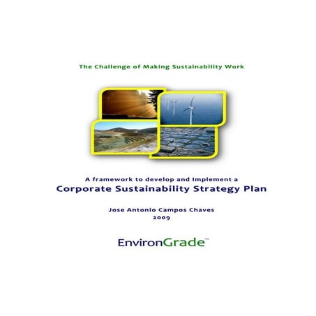 Corporate Sustainability Strategy Plan