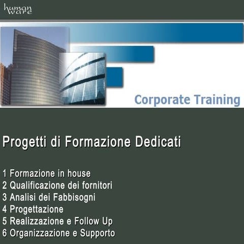 Corporate training