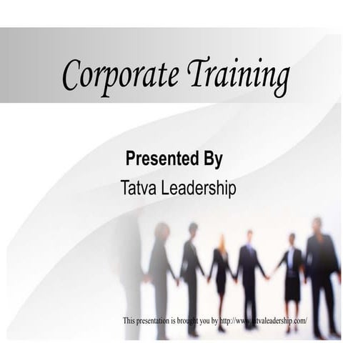 Corporate training