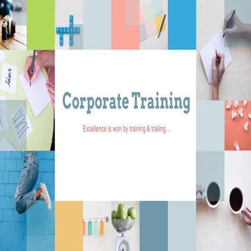 Corporate training