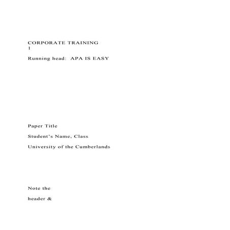 CORPORATE TRAINING                                            .docx