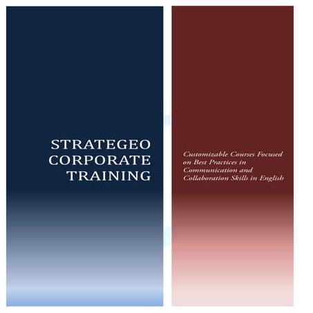 Strategeo TEFL Teacher Training Brochure | PDF