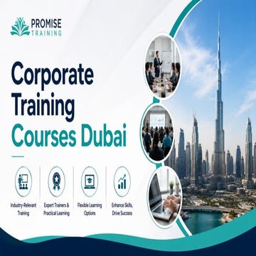 Corporate Training Courses Dubai | Professional Workforce Development ...