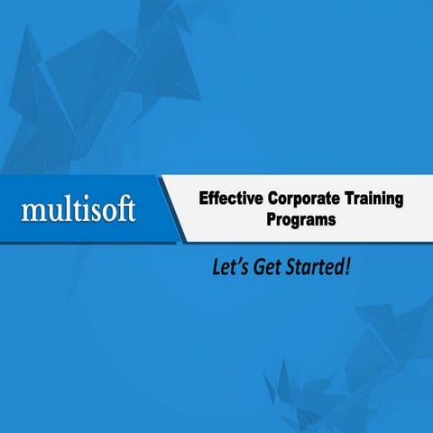 Corporate training programs