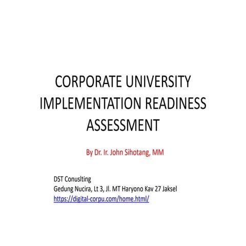 Corporate University Implementation Readiness Asssessment.pdf