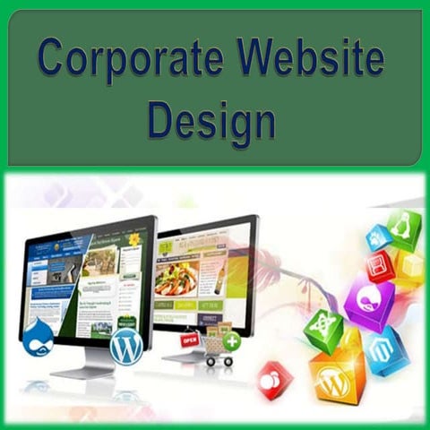 Corporate website design