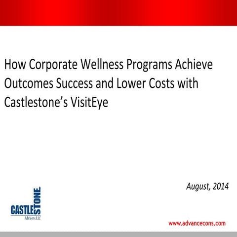 Corporate wellness program tracking and management
