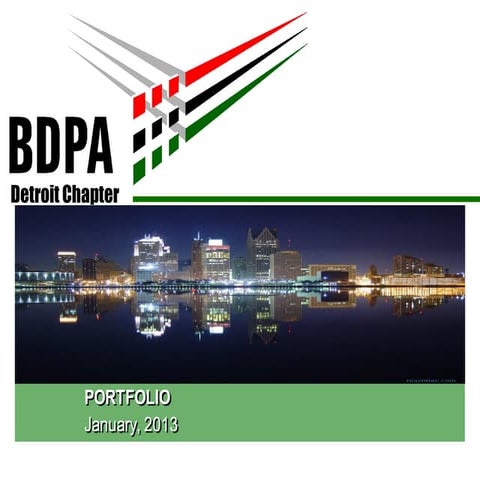 BDPA Corporate Sales Presentation: Detroit (2013)