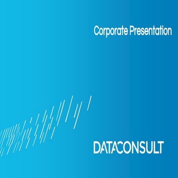 Corporate Presentation - May 2016