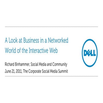 Business in a Networked World