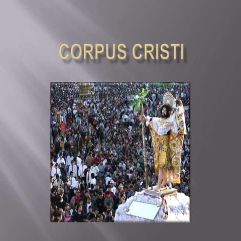 Corpus cristi