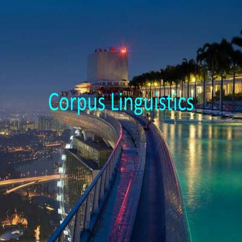 Corpus linguistics
