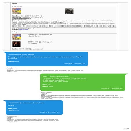 Le chat tra Luca Palamara e Corrado Cartoni