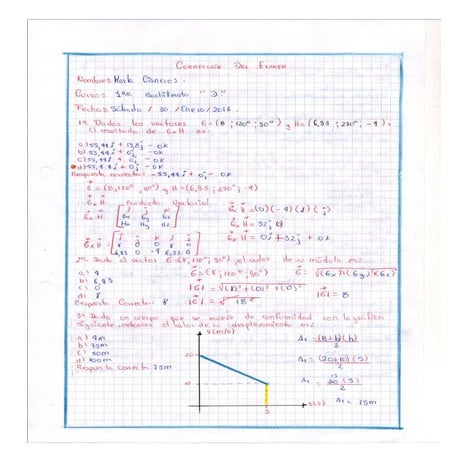 Correccion del examen
