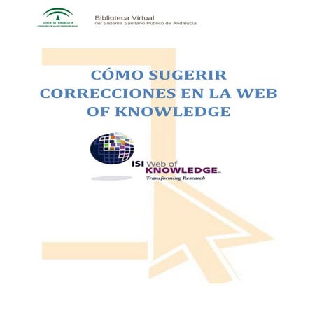 Guía sobre propuesta de correcciones a la WoK