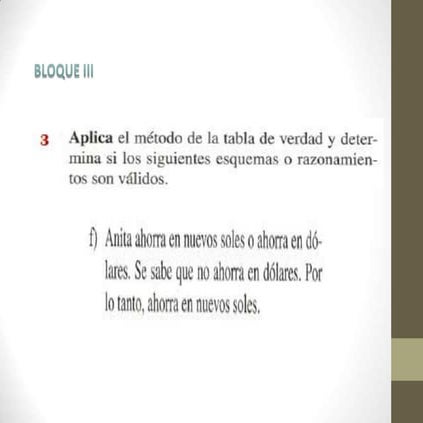 Correción del conector lógico ^