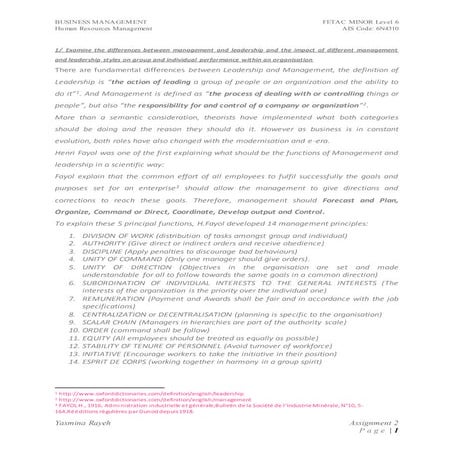 BUSINESS MANAGEMENT 6N4310 - 2 - 2014