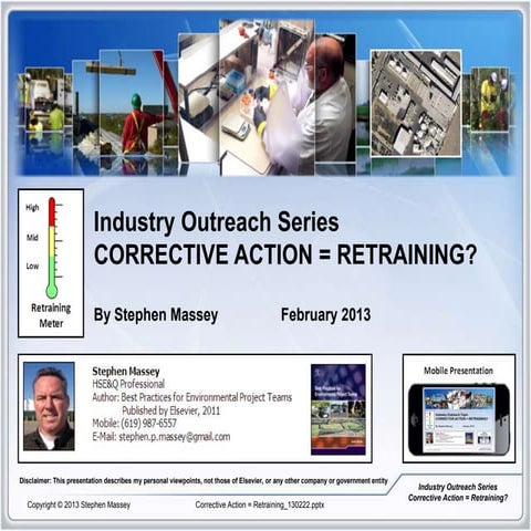 Corrective Action = Retraining?