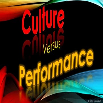 Correlating organizational culture to performance | PDF