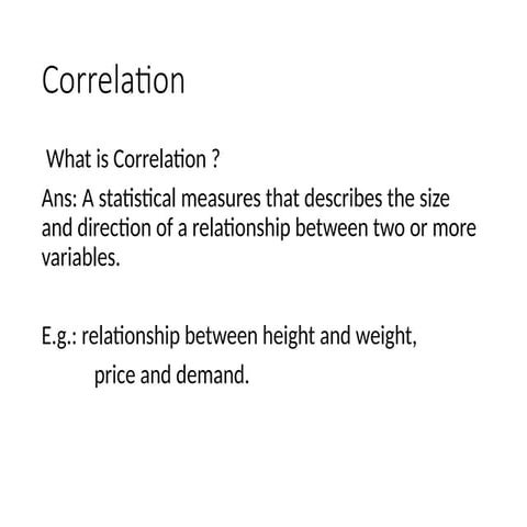 Ncert class 11 Economics Correlation.pptx